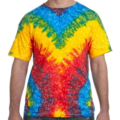 Tie-Dye 5.4 Oz., 100% Cotton Tie-Dyed T-Shirt