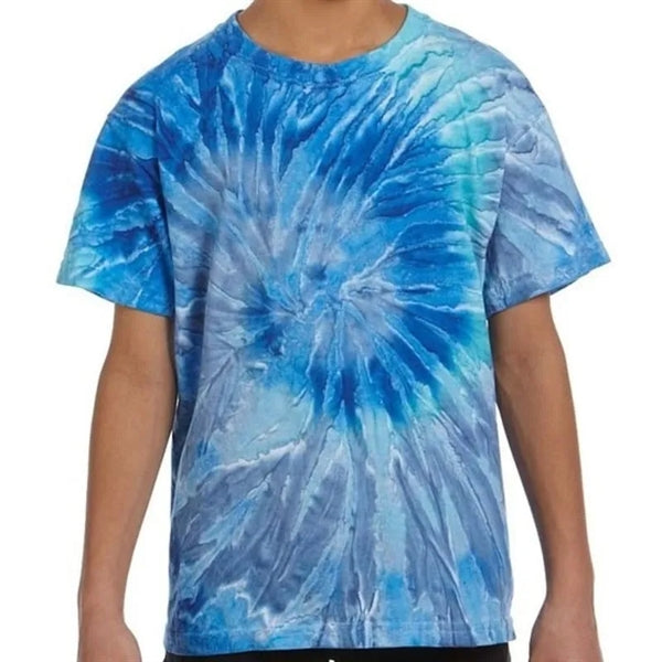 Tie-Dye Youth 5.4 Oz., 100% Cotton Tie-Dyed T-Shirt