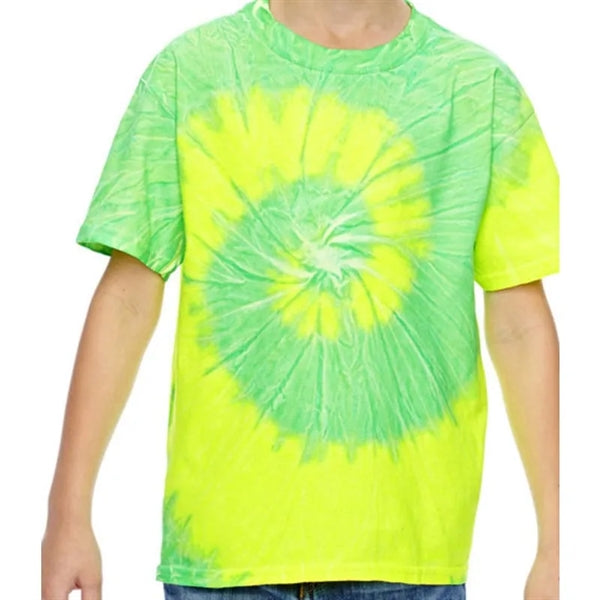 Tie-Dye Youth 5.4 Oz., 100% Cotton Tie-Dyed T-Shirt