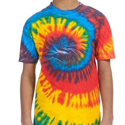 Tie-Dye Youth 5.4 Oz., 100% Cotton Tie-Dyed T-Shirt