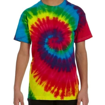 Tie-Dye Youth 5.4 Oz., 100% Cotton Tie-Dyed T-Shirt