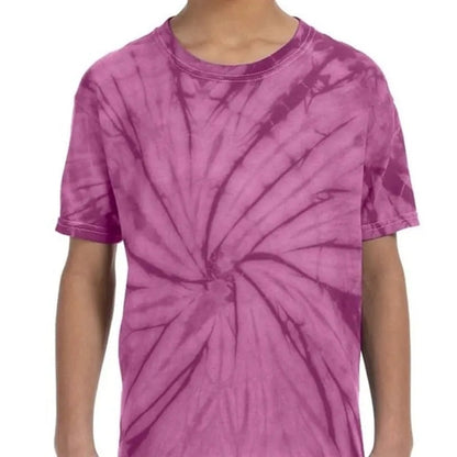 Tie-Dye Youth 5.4 Oz., 100% Cotton Tie-Dyed T-Shirt