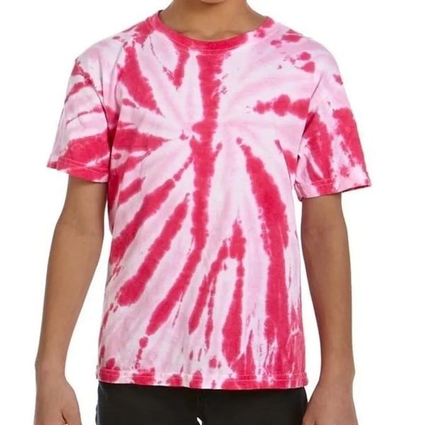 Tie-Dye Youth 5.4 Oz., 100% Cotton Twist Tie-Dyed T-Shirt