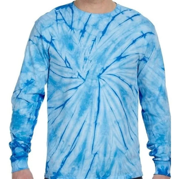 Tie-Dye 5.4 Oz., 100% Cotton Long-Sleeve Tie-Dyed T-Shirt