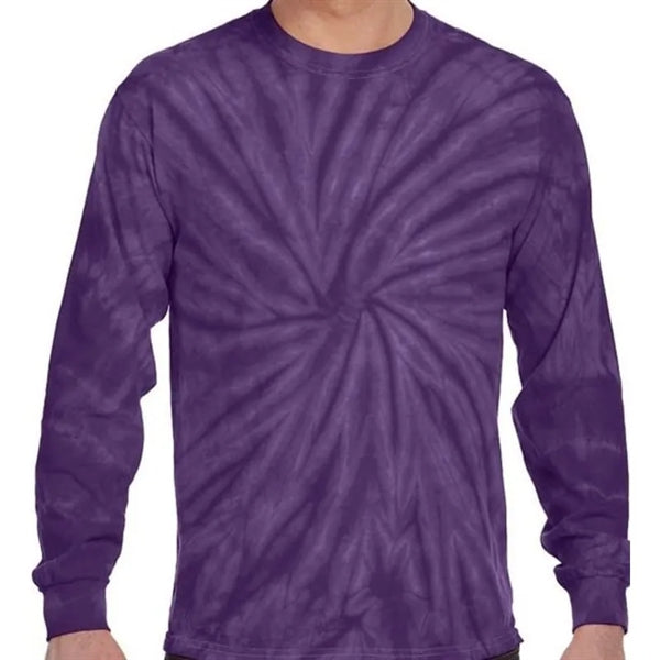 Tie-Dye 5.4 Oz., 100% Cotton Long-Sleeve Tie-Dyed T-Shirt
