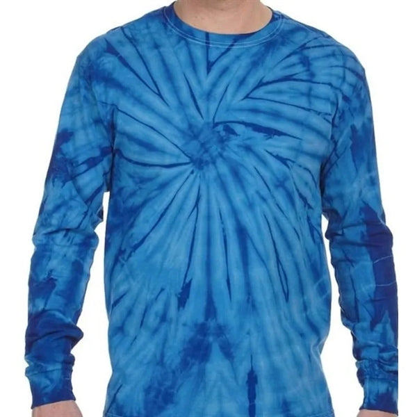 Tie-Dye 5.4 Oz., 100% Cotton Long-Sleeve Tie-Dyed T-Shirt