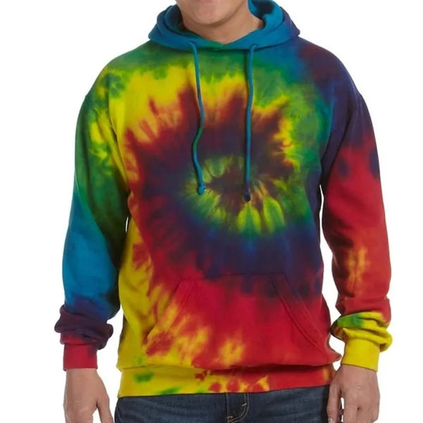 Tie-Dye 8.5 Oz. Tie-Dyed Pullover Hood