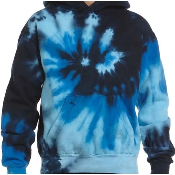 Tie-Dye Youth 8.5 Oz. Tie-Dyed Pullover Hood