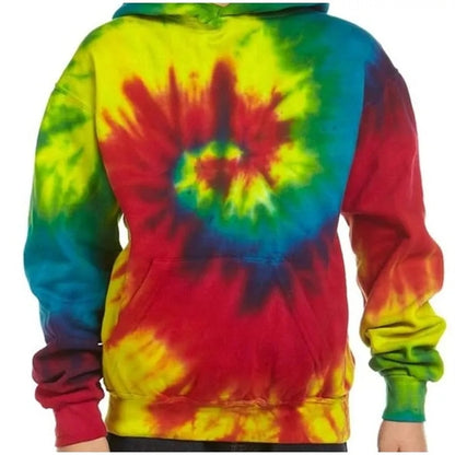 Tie-Dye Youth 8.5 Oz. Tie-Dyed Pullover Hood