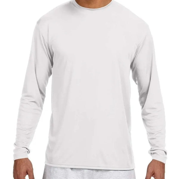 A4 Long-Sleeve Cooling Performance Crew Neck T-Shirt