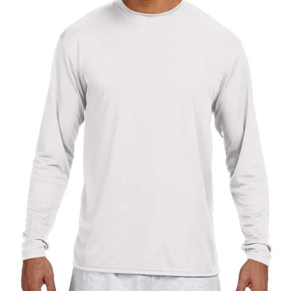 A4 Long-Sleeve Cooling Performance Crew Neck T-Shirt
