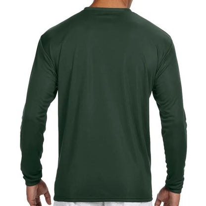 A4 Long-Sleeve Cooling Performance Crew Neck T-Shirt