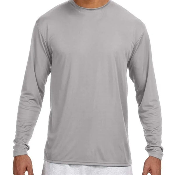 A4 Long-Sleeve Cooling Performance Crew Neck T-Shirt