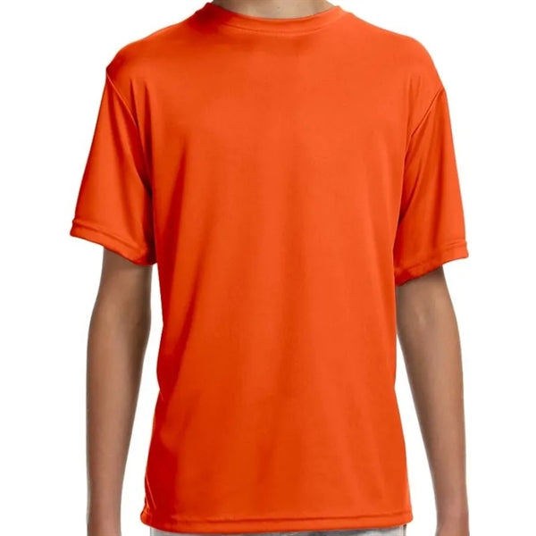 A4 Youth Short-Sleeve Cooling Performance Crew
