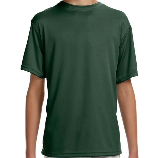 A4 Youth Short-Sleeve Cooling Performance Crew