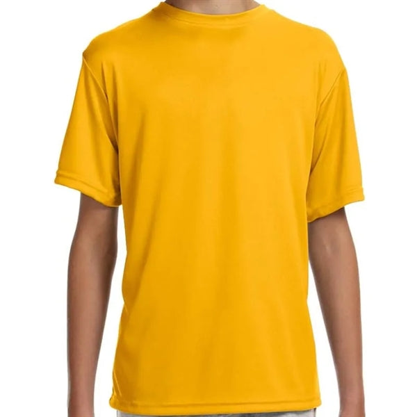 A4 Youth Short-Sleeve Cooling Performance Crew
