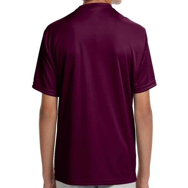 A4 Youth Short-Sleeve Cooling Performance Crew