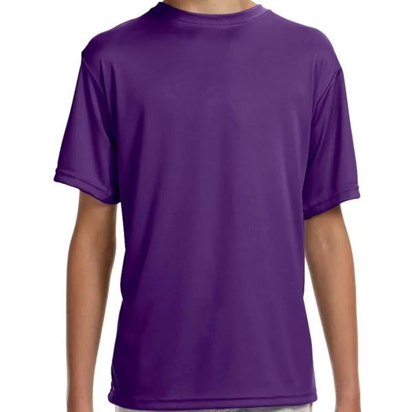 A4 Youth Short-Sleeve Cooling Performance Crew