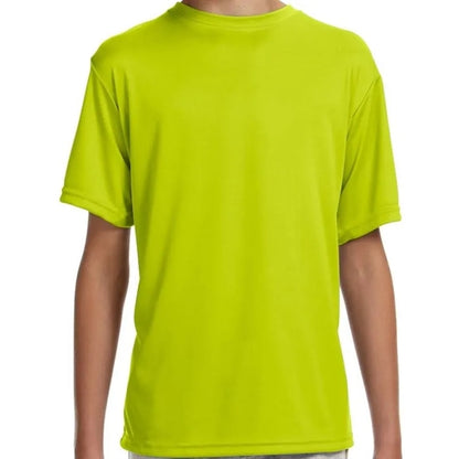 A4 Youth Short-Sleeve Cooling Performance Crew