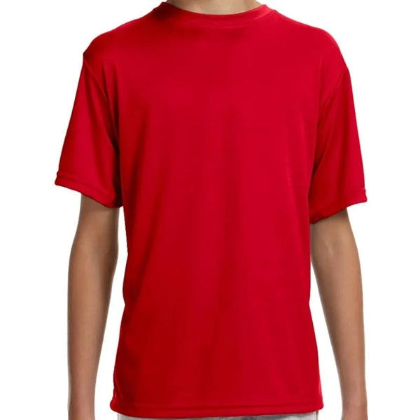 A4 Youth Short-Sleeve Cooling Performance Crew