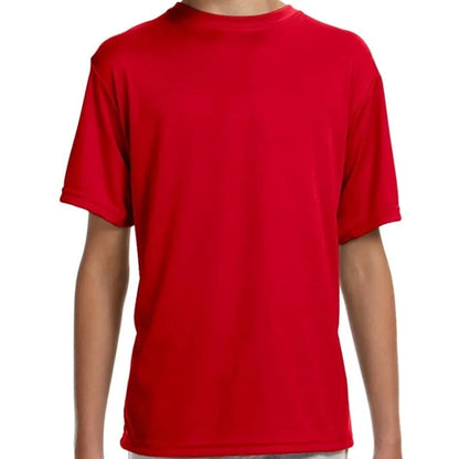 A4 Youth Short-Sleeve Cooling Performance Crew