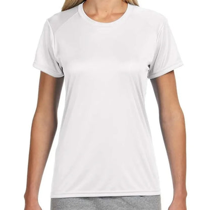 A4 Ladies Short-Sleeve Cooling Performance Crew
