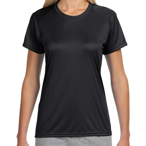 A4 Ladies Short-Sleeve Cooling Performance Crew