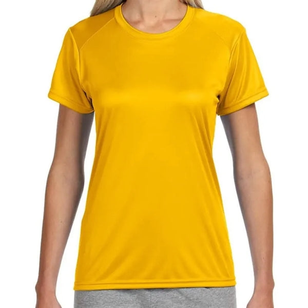 A4 Ladies Short-Sleeve Cooling Performance Crew