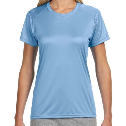 A4 Ladies Short-Sleeve Cooling Performance Crew