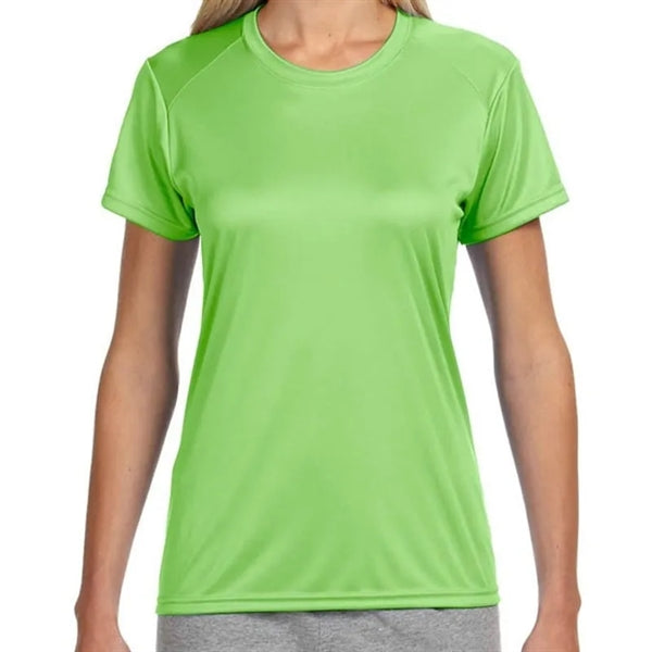 A4 Ladies Short-Sleeve Cooling Performance Crew