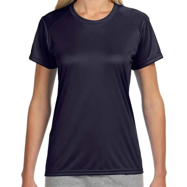 A4 Ladies Short-Sleeve Cooling Performance Crew