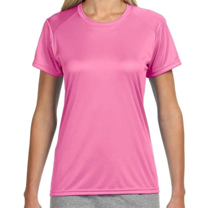 A4 Ladies Short-Sleeve Cooling Performance Crew
