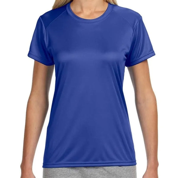 A4 Ladies Short-Sleeve Cooling Performance Crew