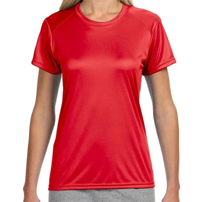 A4 Ladies Short-Sleeve Cooling Performance Crew