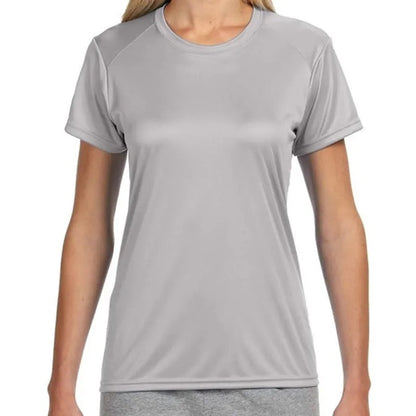 A4 Ladies Short-Sleeve Cooling Performance Crew