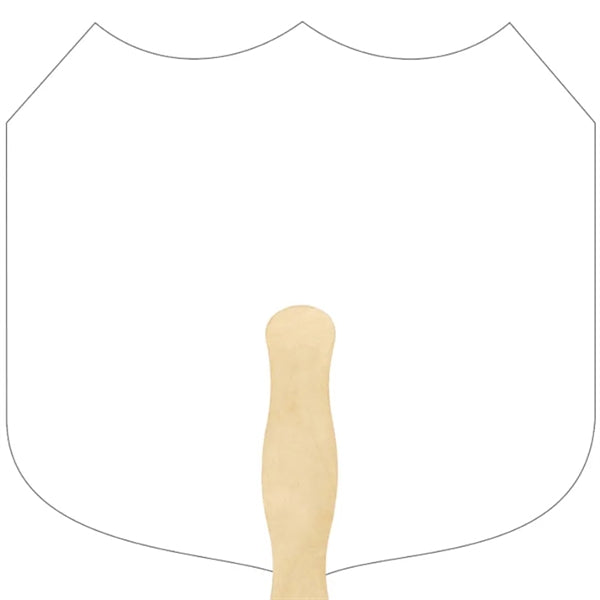 Shield Hand Fan