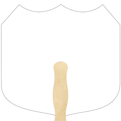 Shield Hand Fan