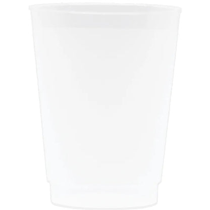 8oz Frosted Stadium Cups