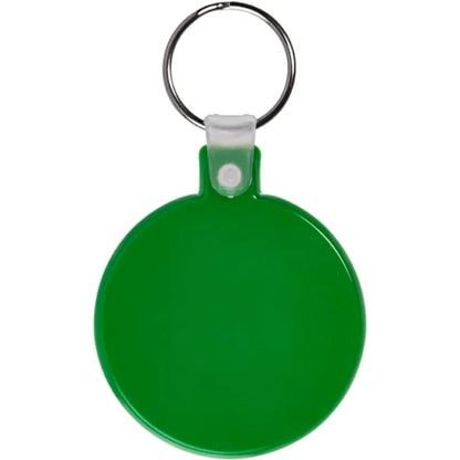 Circle Soft Plastic Keychains