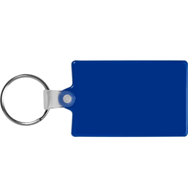 Rectangle Soft Plastic Keychains