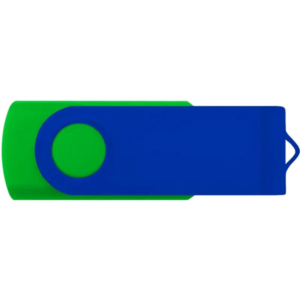 Custom Color Swivel USB Flash Drives