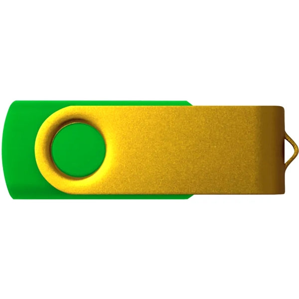 Custom Color Swivel USB Flash Drives