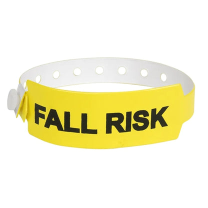 Medical Alert Wide Vinyl Wristbands