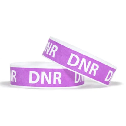 Medical Alert Tyvek Wristbands