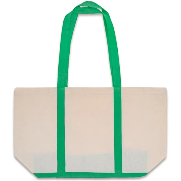 Custom Two Tone Cotton Canvas Tote Bags