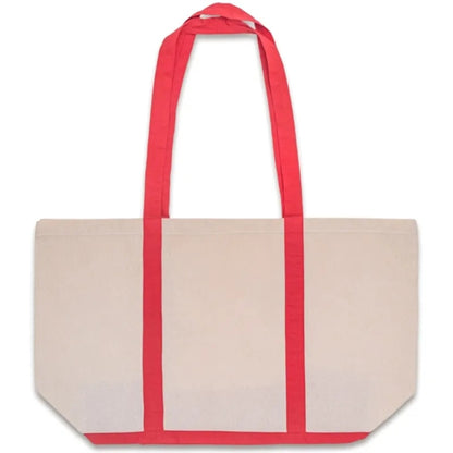 Custom Two Tone Cotton Canvas Tote Bags