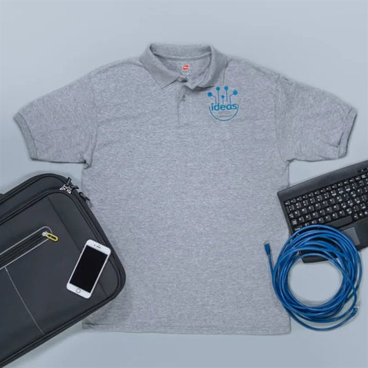 Custom Embroidered Adult Jersey Knit Polo