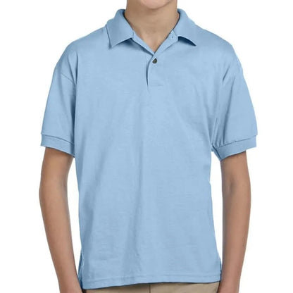 Custom Embroidered Youth Jersey Knit Polo