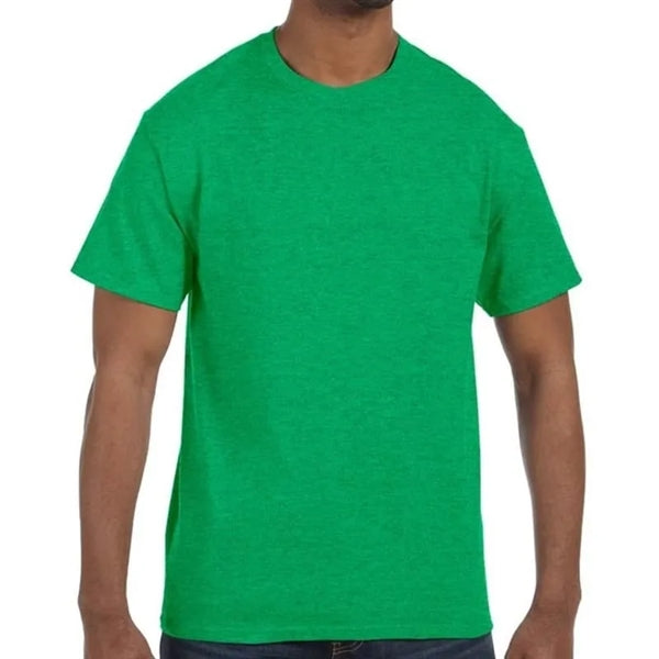 Custom Embroidered Adult Basic Cotton T-Shirts