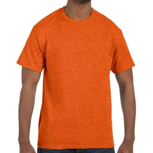 Custom Embroidered Adult Basic Cotton T-Shirts